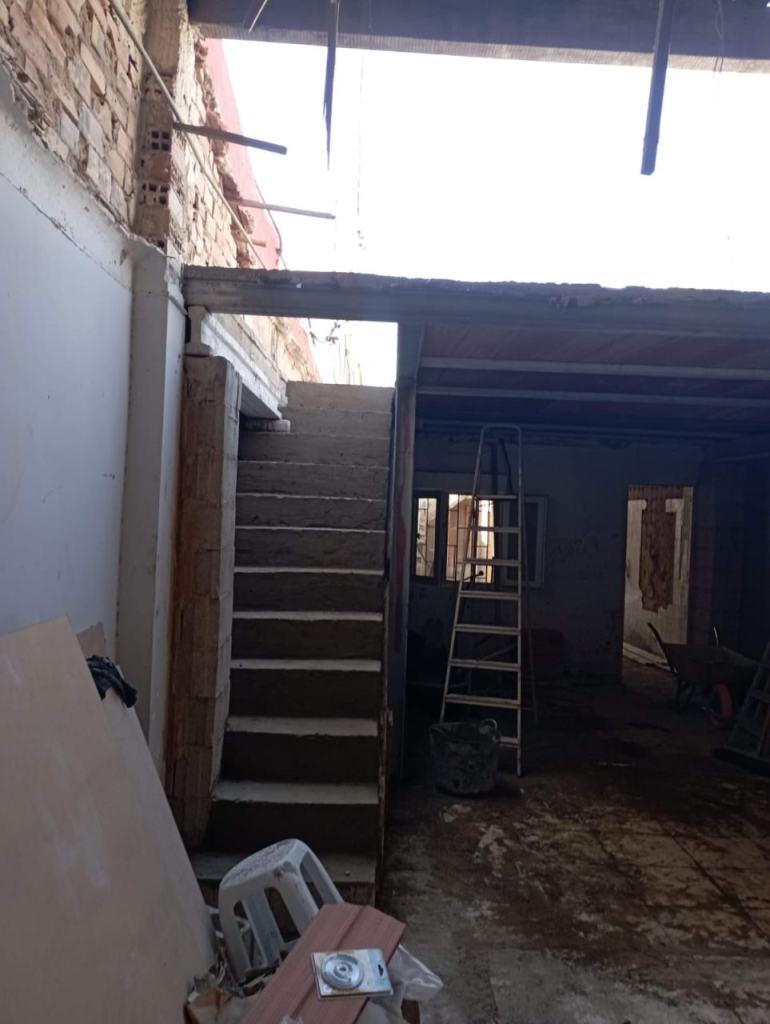 Interior de la vivienda antes de la obra